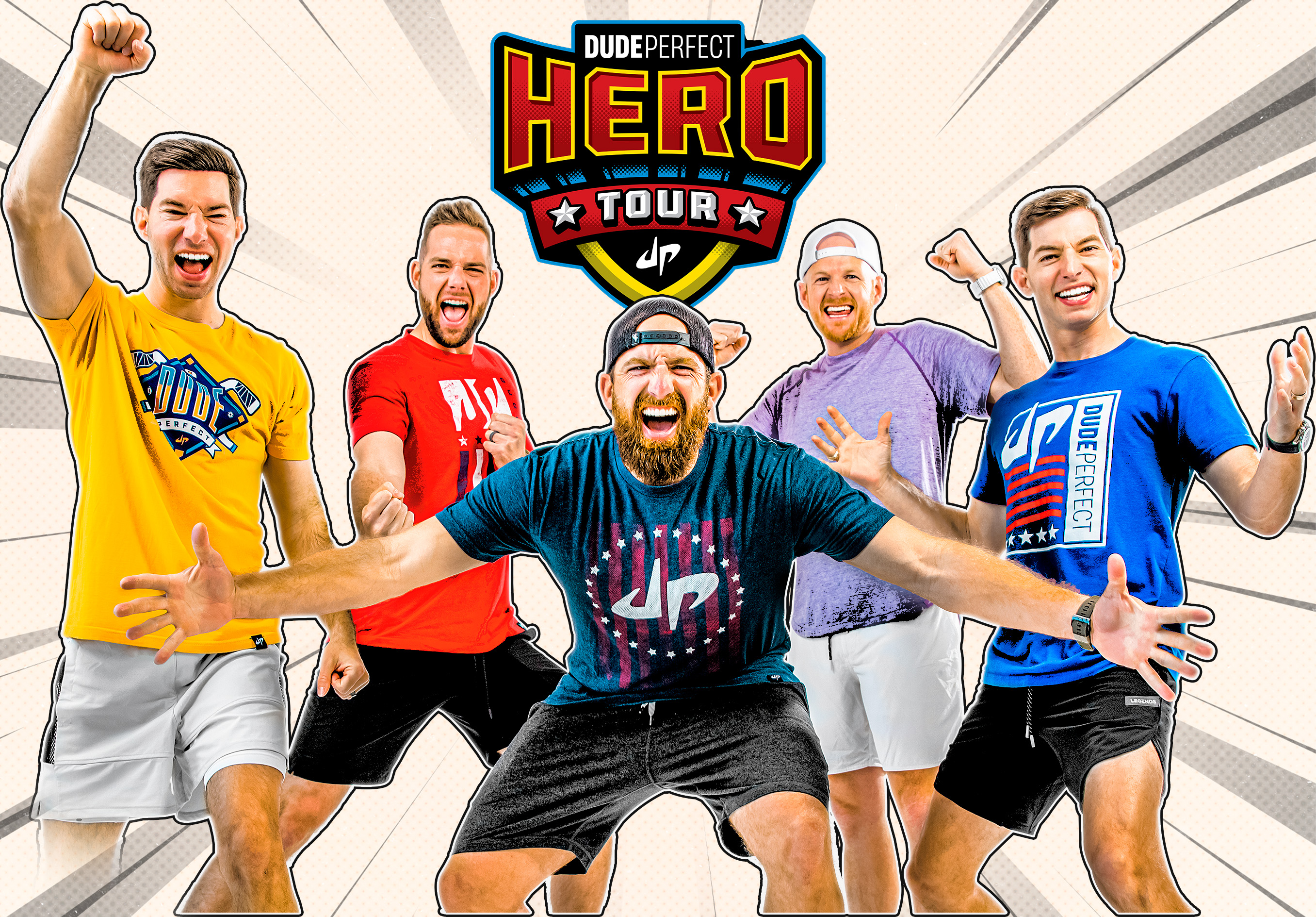 Dude Perfect Tour Brings Trick Shots and Hope for Children in Poverty